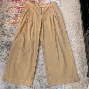 Sz 4 Free people wide leg Hi waisted pants